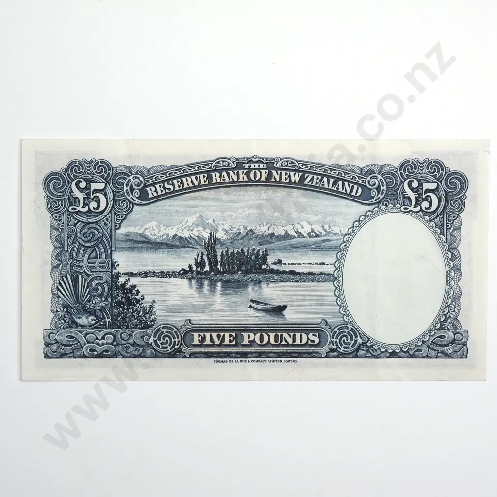 5 POUNDS HANNA BANKNOTE BETTER GRADE Image 1++