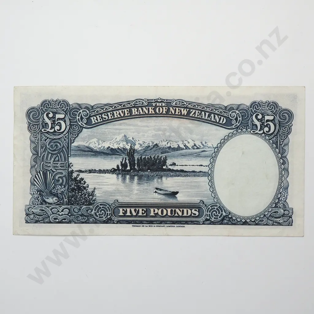 WILSON 5 POUND BANKNOTE aUNC Image 1++