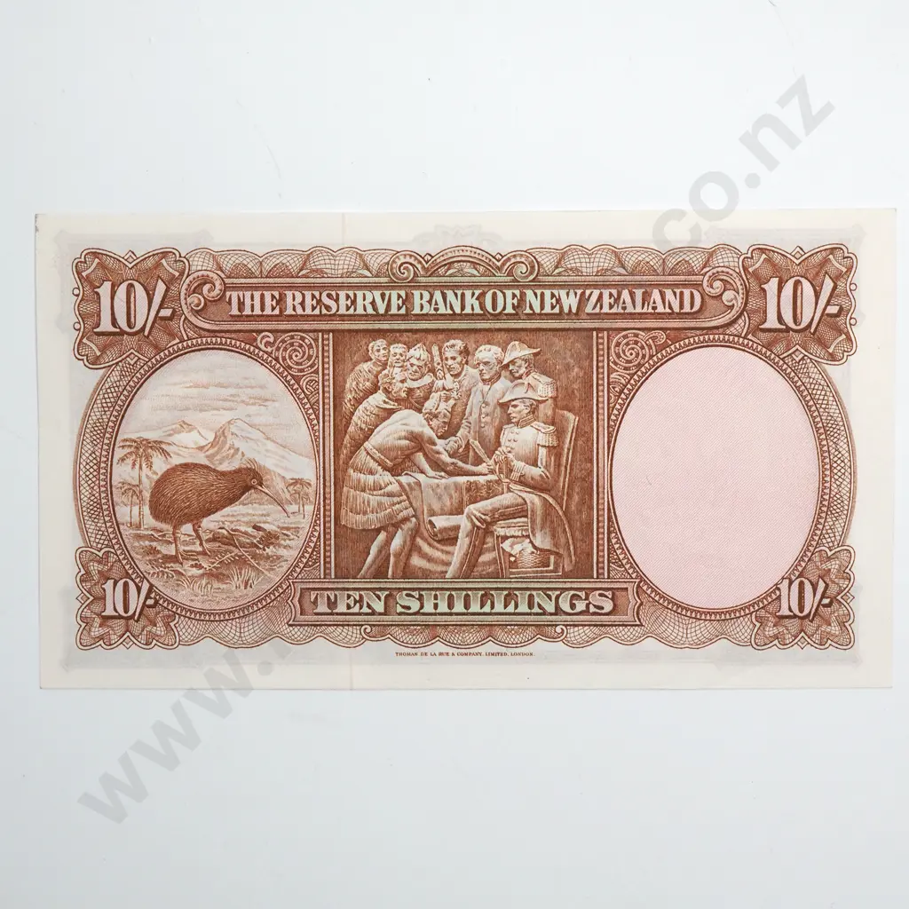 10 SHILLINGS FLEMING BANKNOTE BETTER GRADE Image 1++