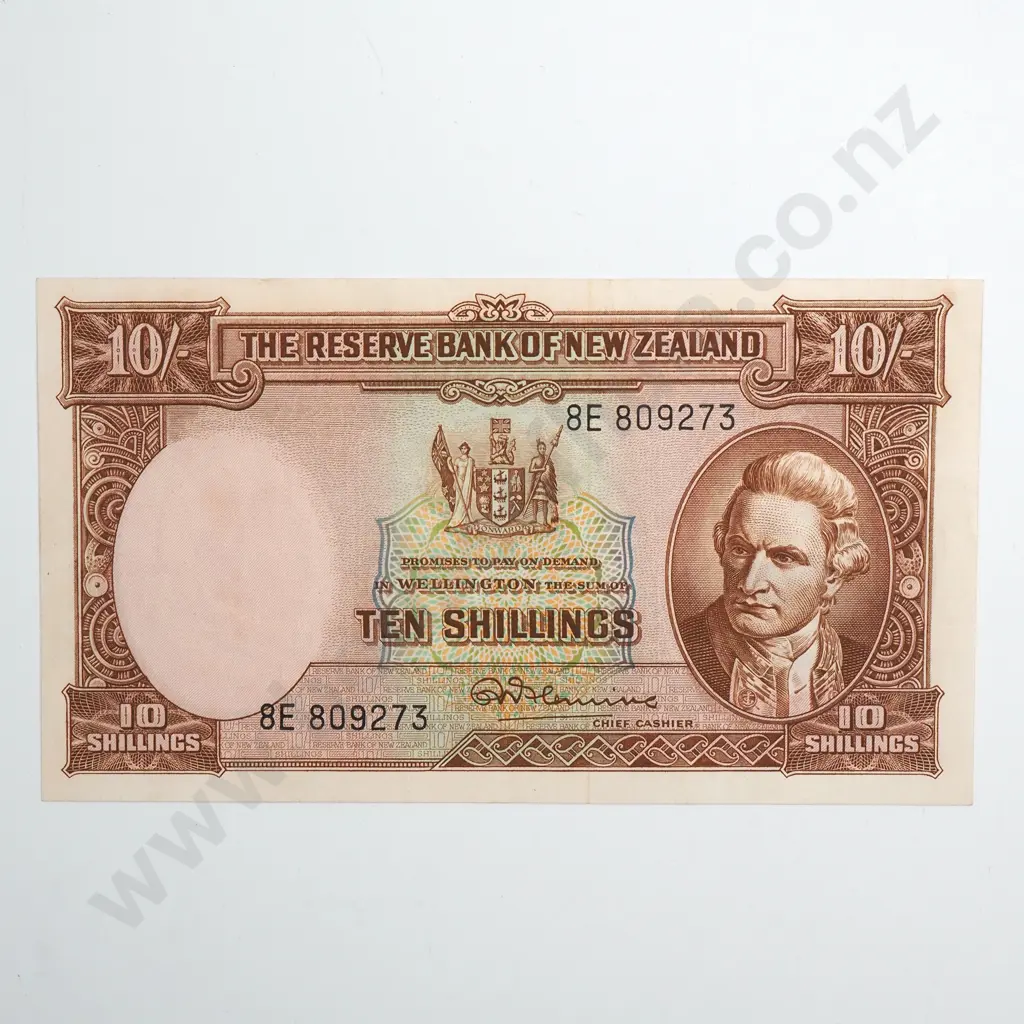 10 SHILLINGS FLEMING BANKNOTE BETTER GRADE Image 1++