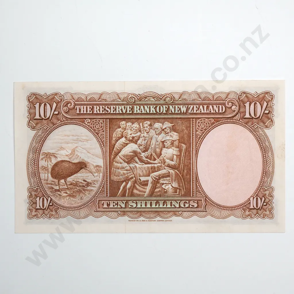 10 SHILLINGS FLEMING BANKNOTE BETTER GRADE Image 1++