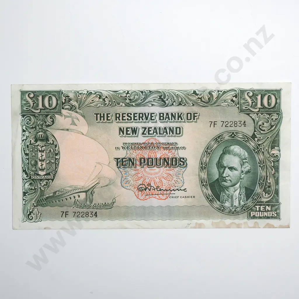 10 POUNDS FLEMING BANKNOTE Image 1++