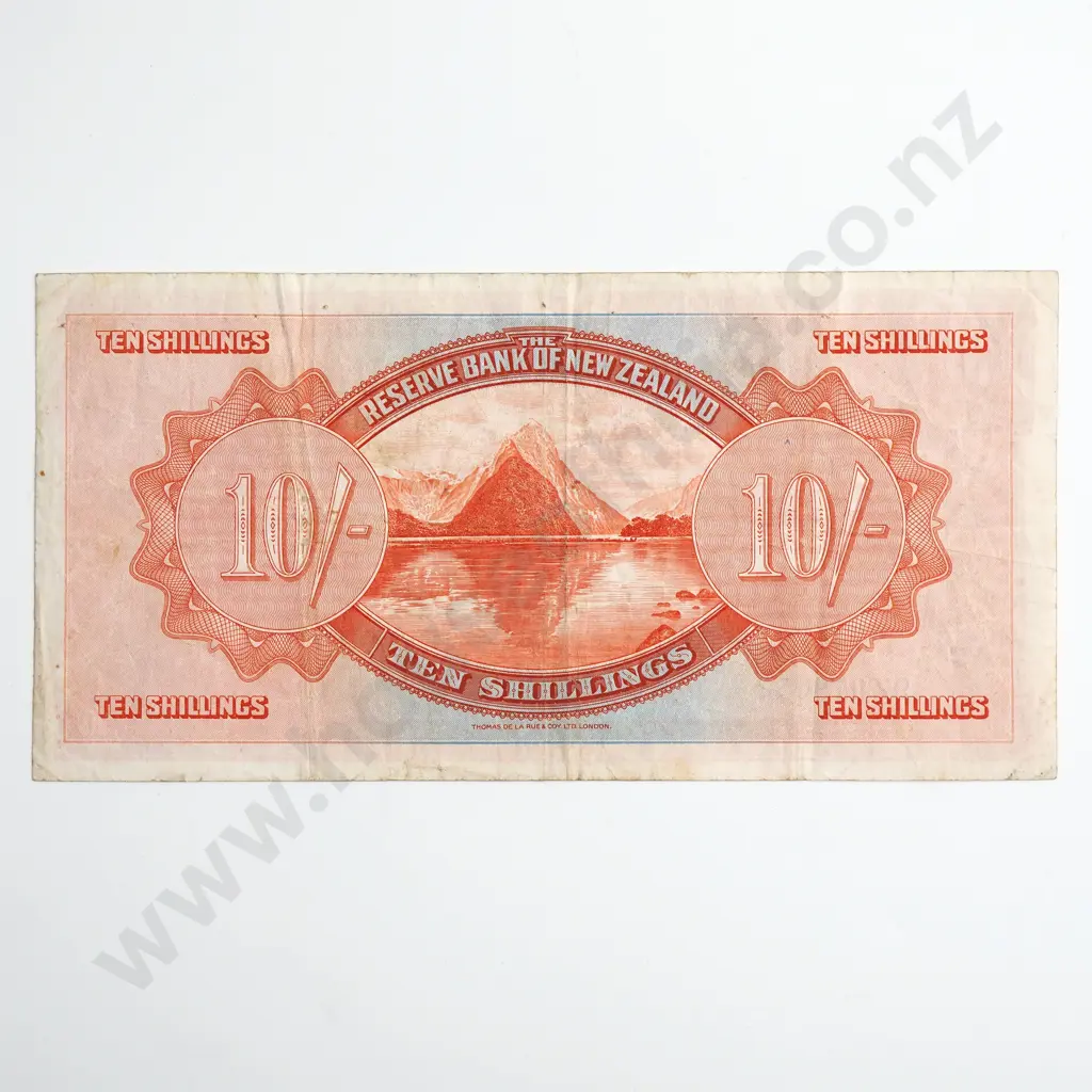 10 SHILLINGS LEFEAUX BANKNOTE Image 1++