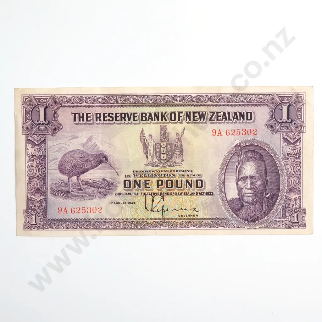 1 POUND LEFEAUX BANKNOTE Image 1++