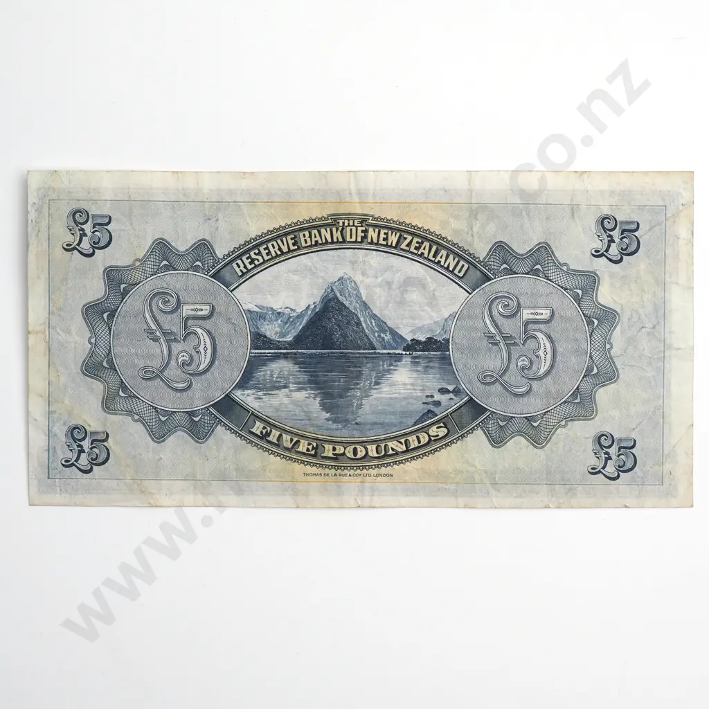 5 POUNDS LEFEAUX BANKNOTE Image 1++