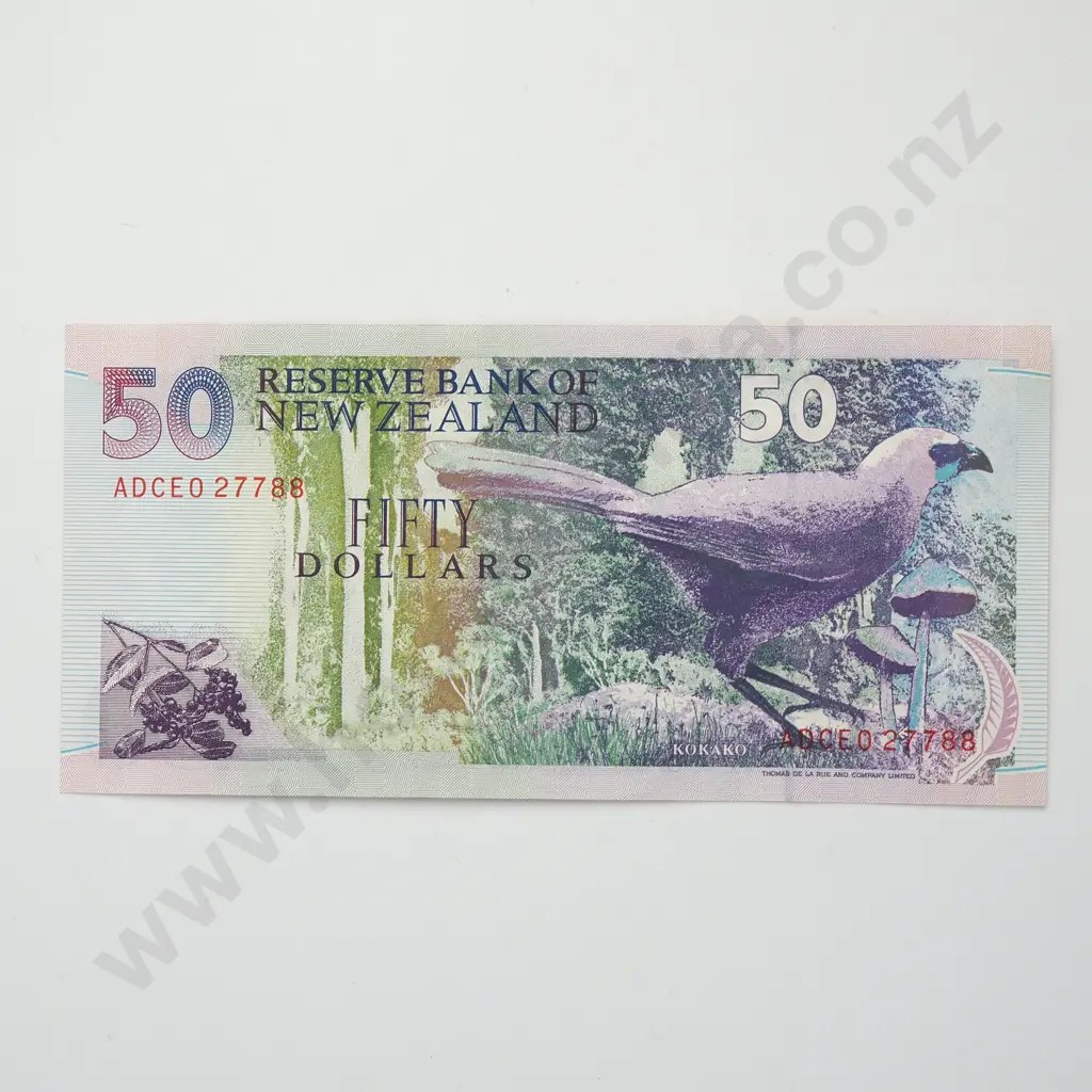 BRASH SPECIAL ISSUE 50 DOLLARS BANKNOTE ND(1995) P.CS180 UNCIRCULATED CV$150 Image 1++