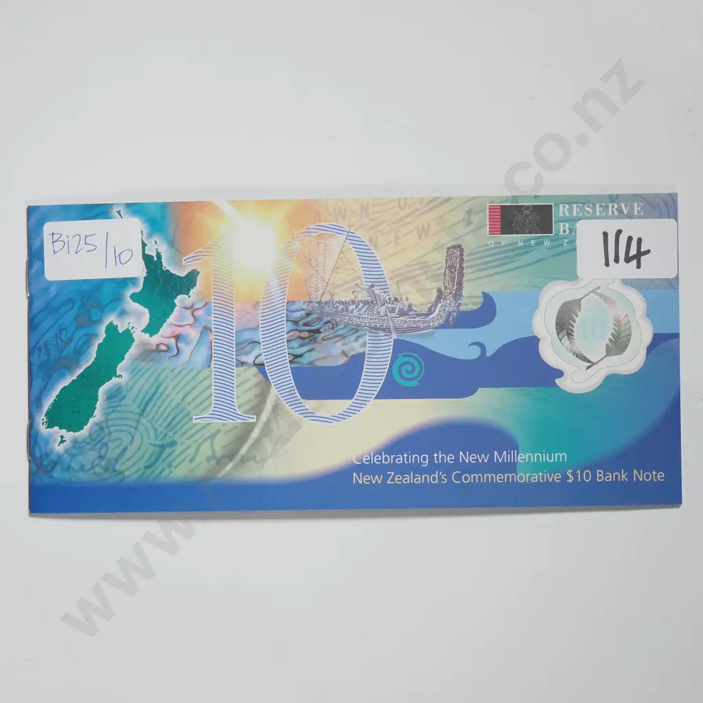 MILLENNIUM 10 DOLLARS BANKNOTE PRESENTATION PACK Image 1++