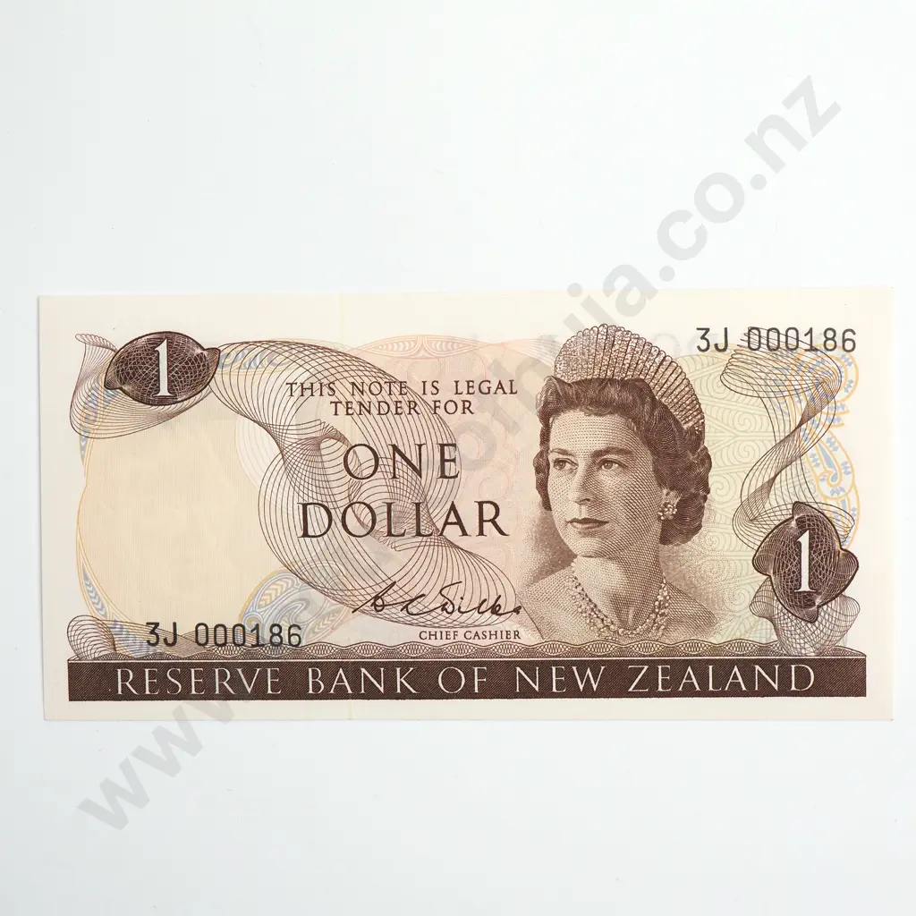 WILKS 1ST PREFIX 1 DOLLAR BANKNOTE EXTREMELY FINE Image 1++
