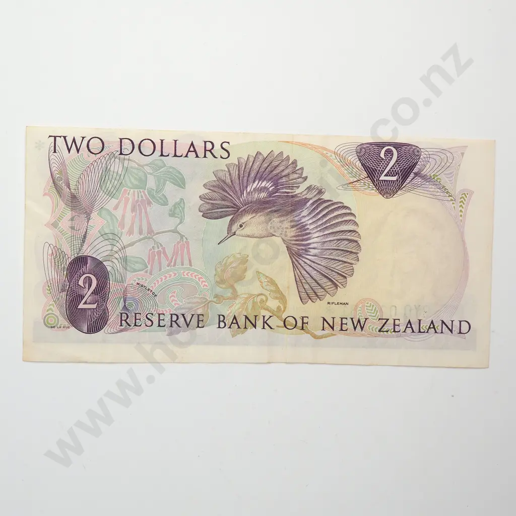 2 DOLLARS, WILKS SIGNATURE, PREFIX 9Y0 *, VERY FINE Image 1++
