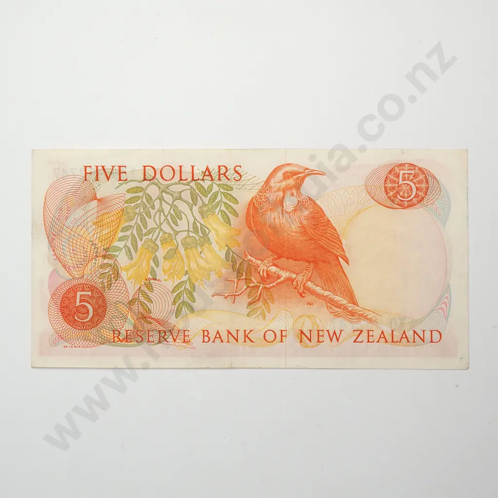 5 DOLLARS, KNIGHT SIGNATURE, PREFIX 130, aUNC Image 1++