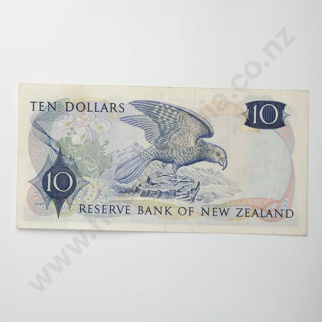 FLEMING 10 DOLLARS BANKNOTE ND(1967-68) P.166a VERY FINE CV$70 Image 1++