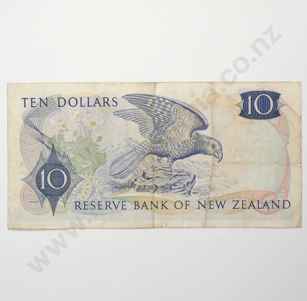 10 DOLLARS, FLEMING SIGNATURE, PREFIX H3 ( LAST PREFIX OF SIGNATURE ), FINE Image 1++
