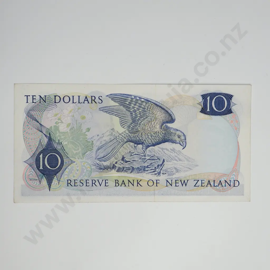 WILKS 10 DOLLARS BANKNOTE ND(1968-75) P.166b UNCIRCULATED CV$300 Image 1++
