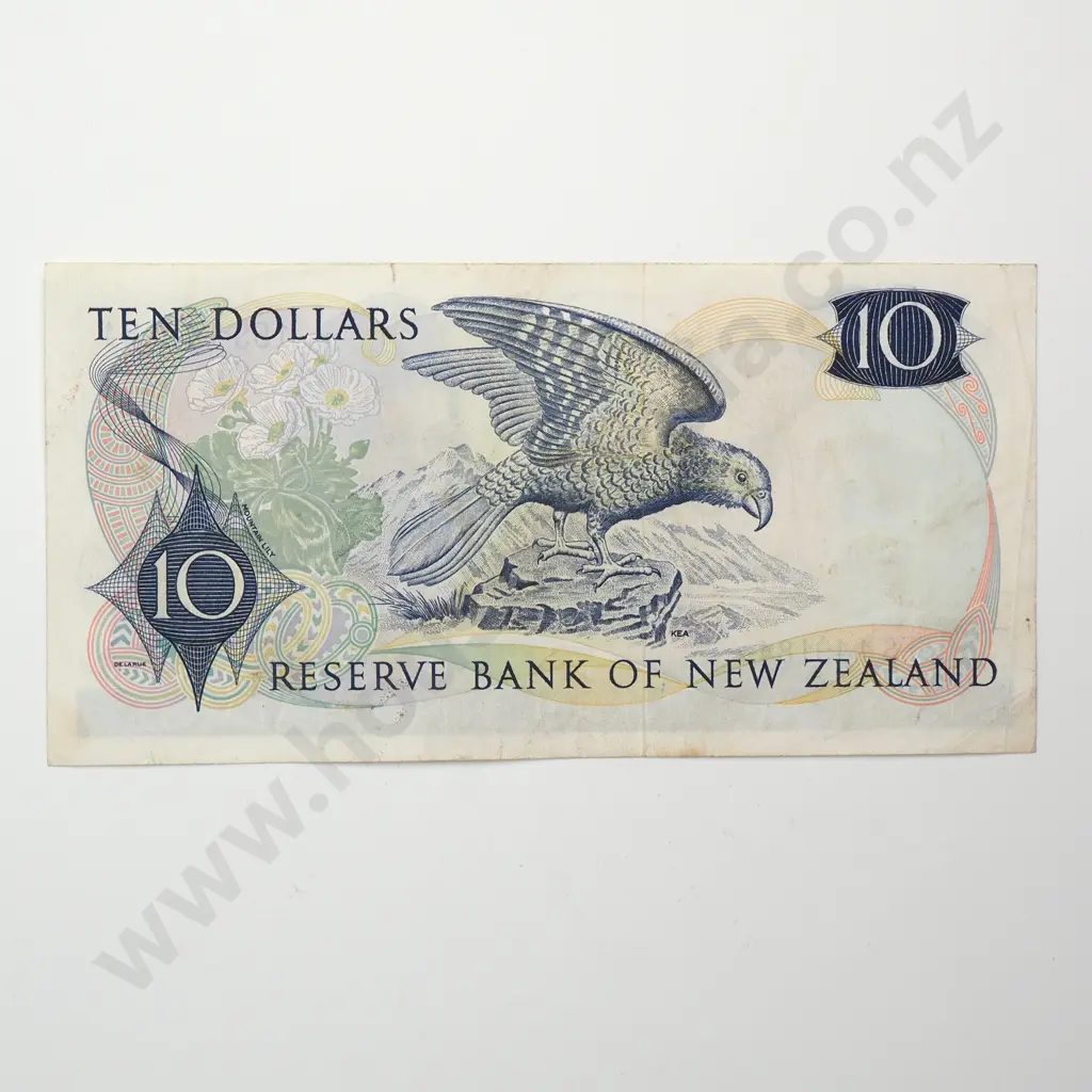 10 DOLLARS, WILKS SIGNATURE, PREFIX 15S ( LAST PREFIX OF SIGNATURE ), VERY FINE Image 1++