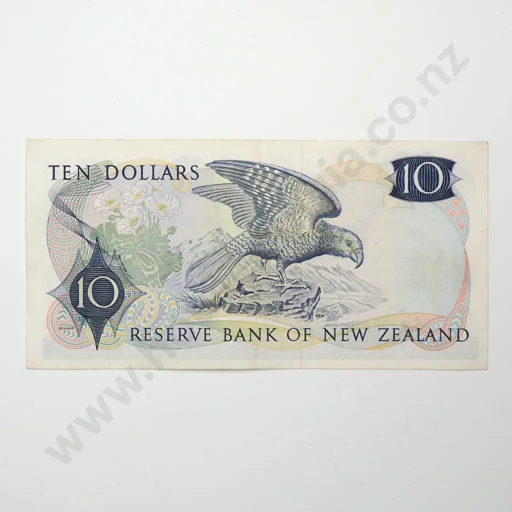 10 DOLLARS, WILKS SIGNATURE, PREFIX 15S ( LAST PREFIX OF SIGNATURE ), EXTREMELY FINE Image 1++