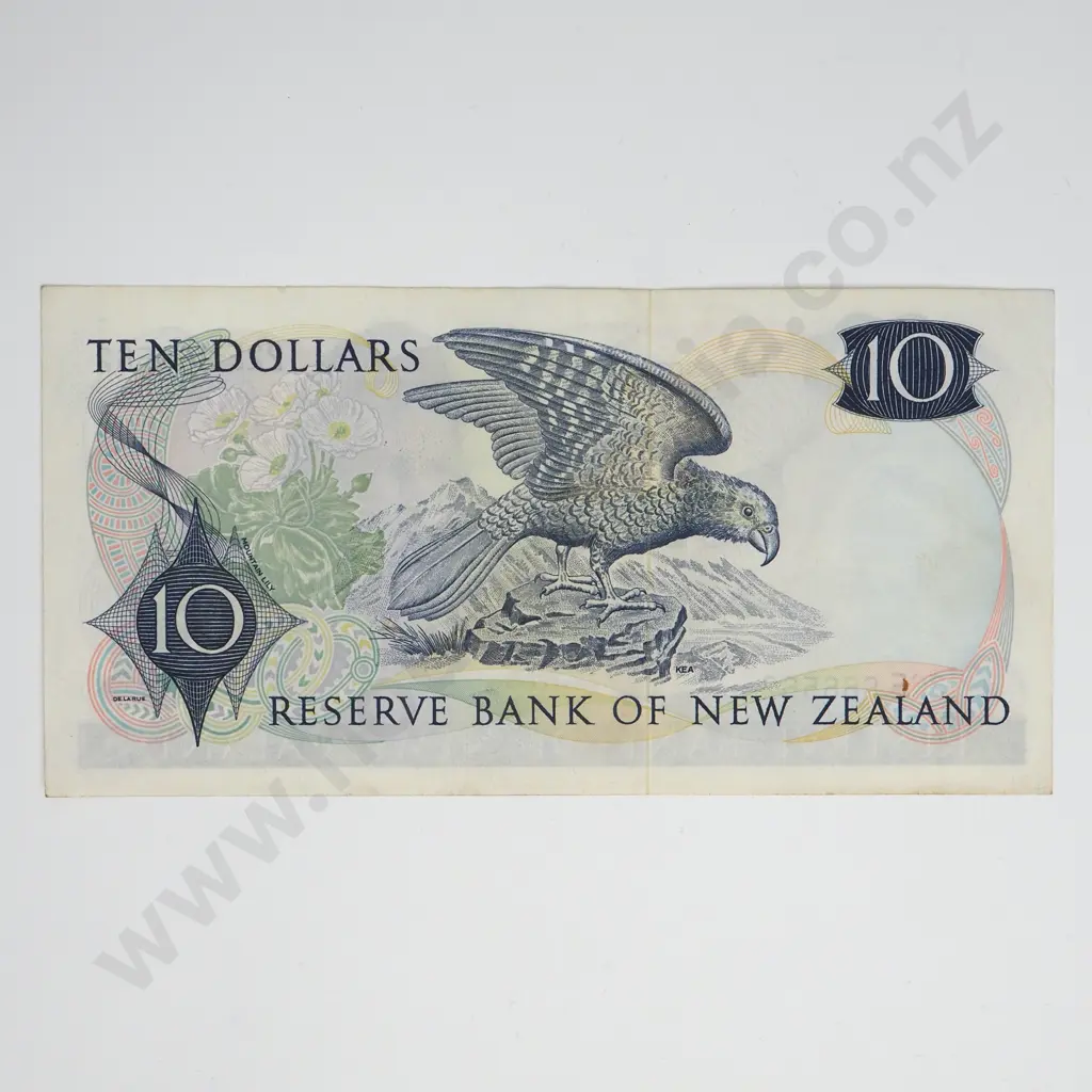KNIGHT 10 DOLLARS BANKNOTE ND(1975-77) P.166c EXTREMELY FINE CV$100 Image 1++
