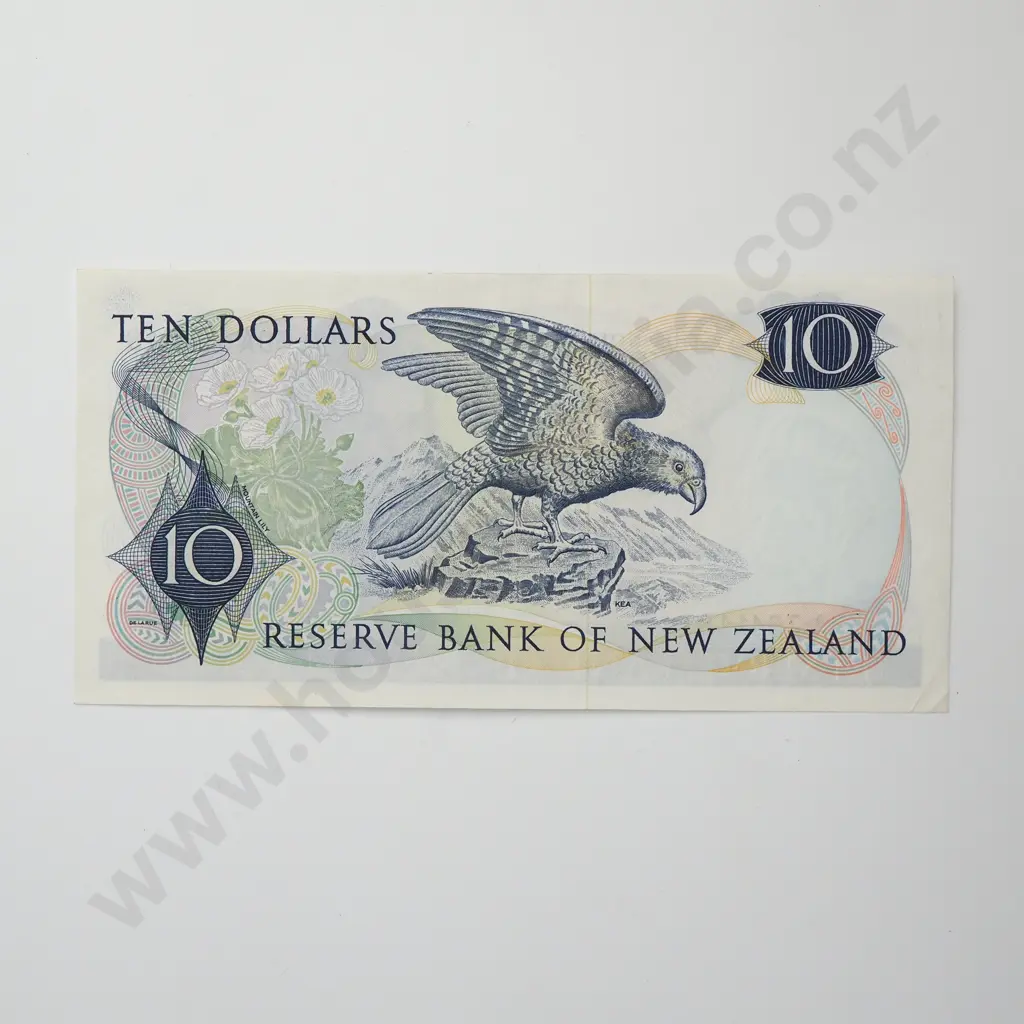 HARDIE 10 DOLLARS BANKNOTE ND(1977-81) P.166d Almost UNCIRCULATED CV$125 Image 1++