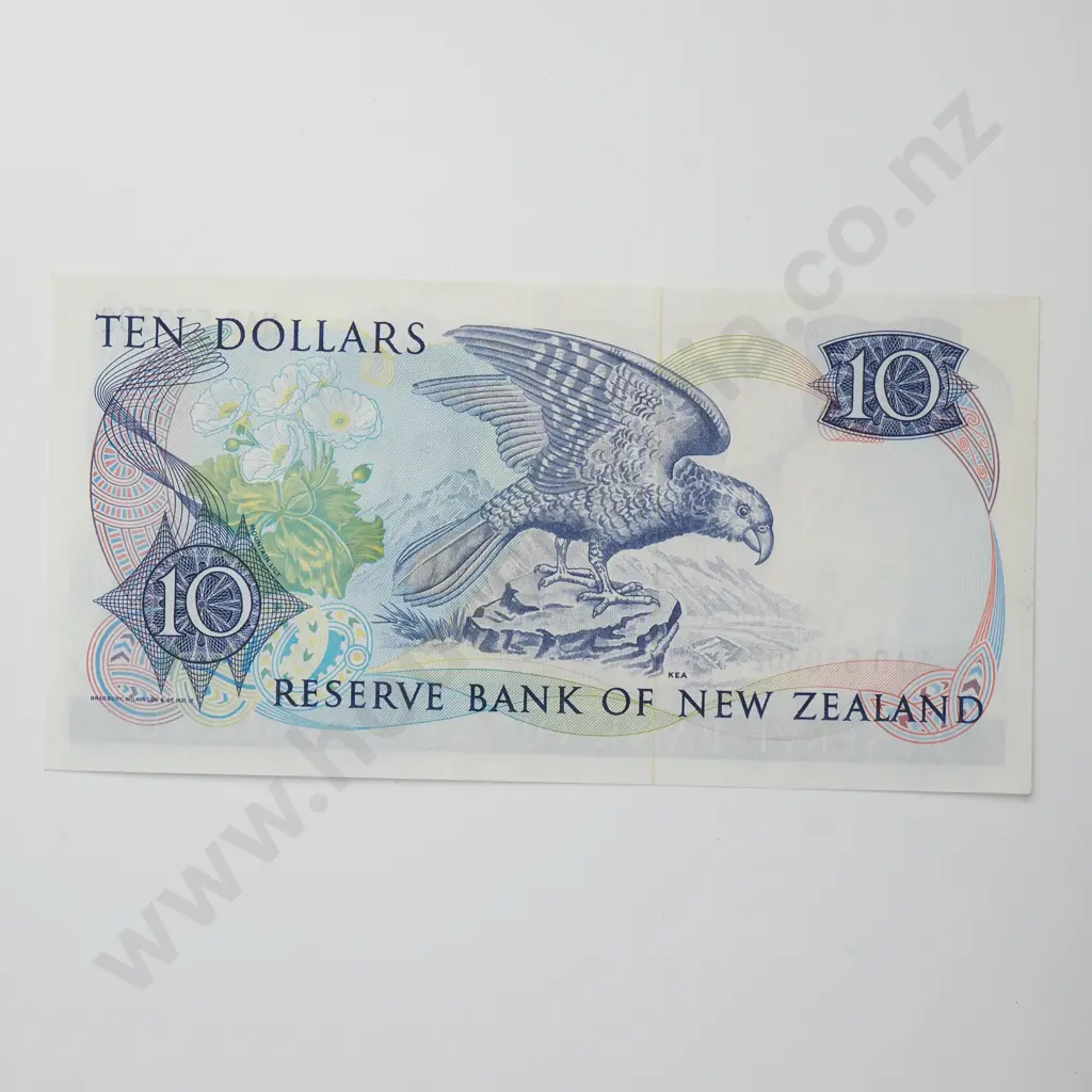HARDIE TYPE II 10 DOLLARS BANKNOTE ND(1981-85) P.172a Almost UNCIRCULATED CV$60 Image 1++