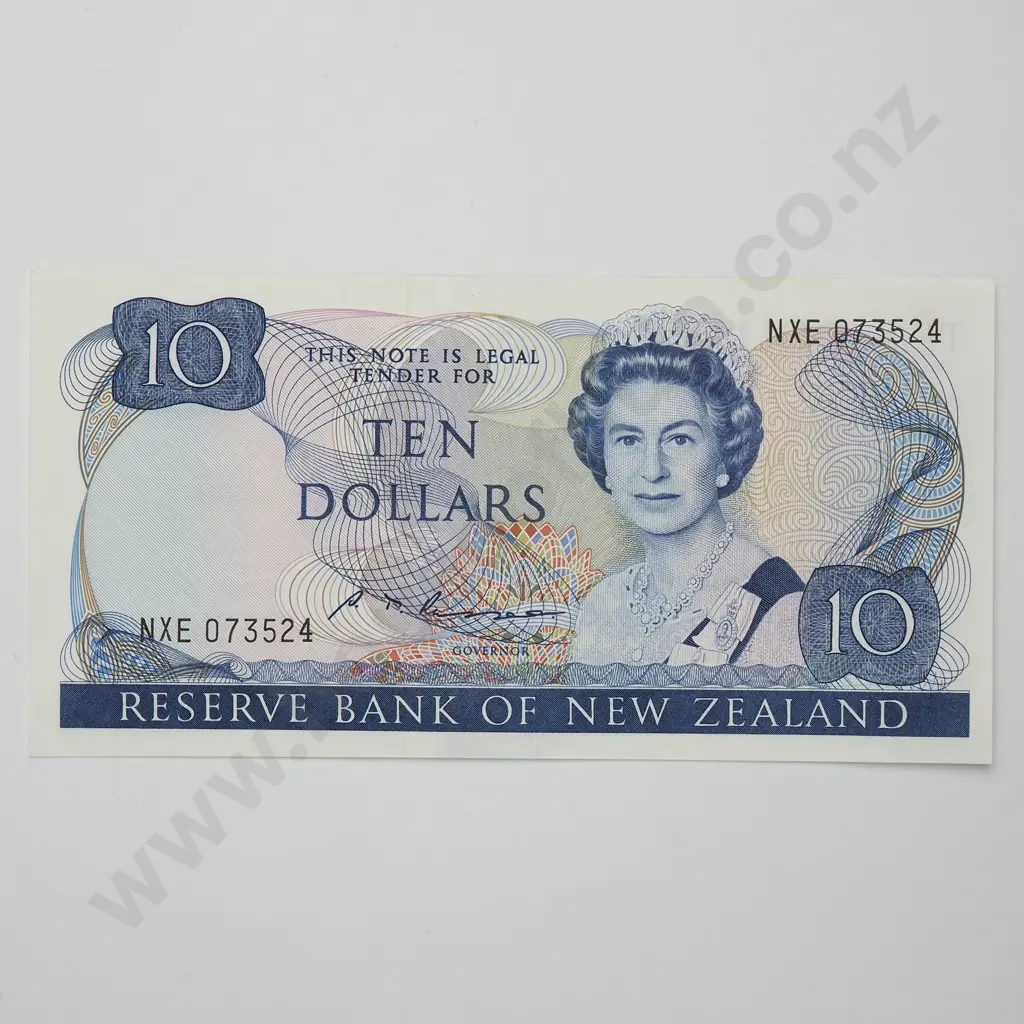 RUSSELL 10 DOLLARS BANKNOTE ND(1985-89) P.172b UNCIRCULATED CV$90 Image 1++