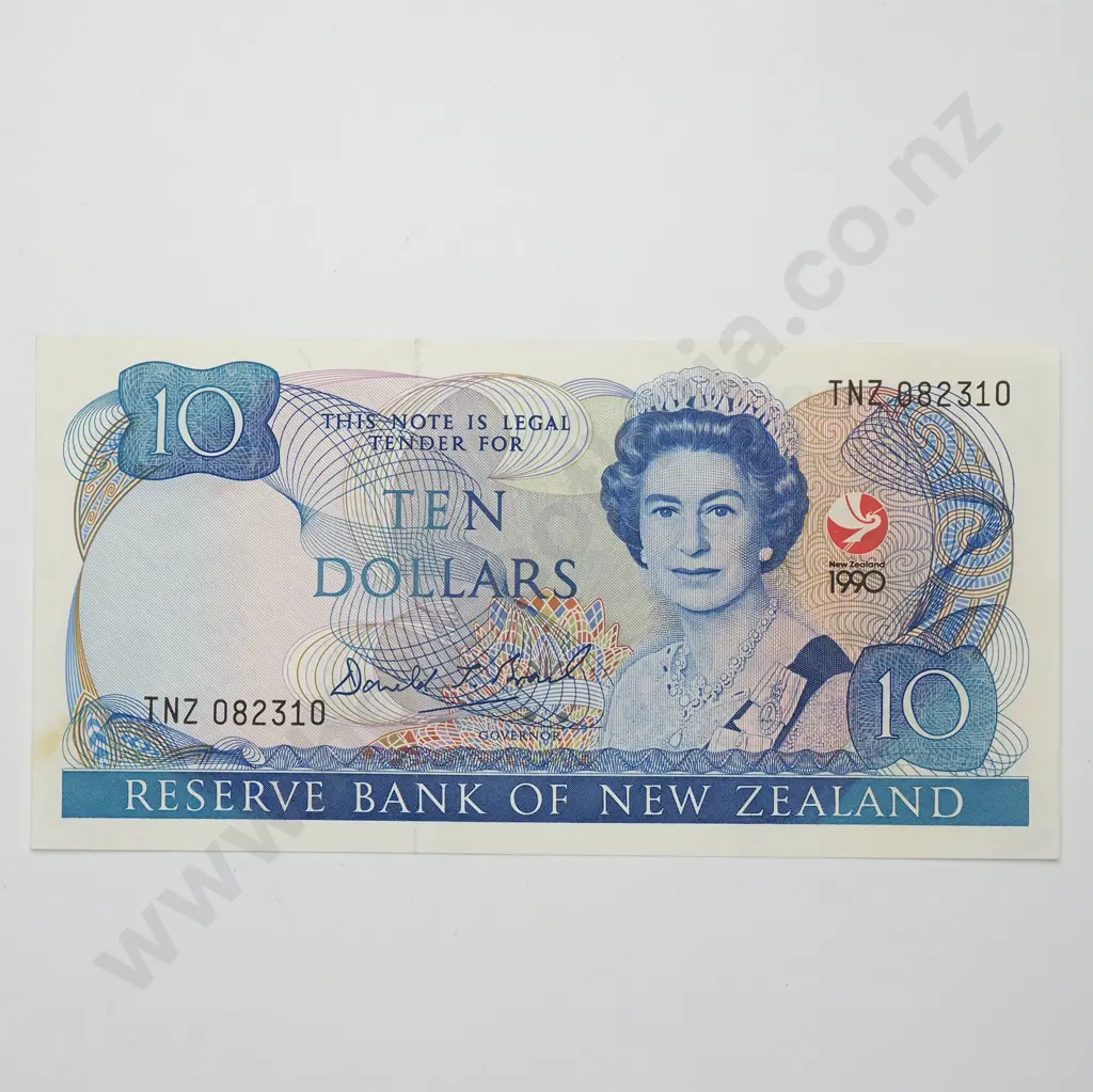 BRASH SESQUI 10 DOLLARS BANKNOTE 1990 P.CS176 UNCIRCULATED CV$75 Image 1++