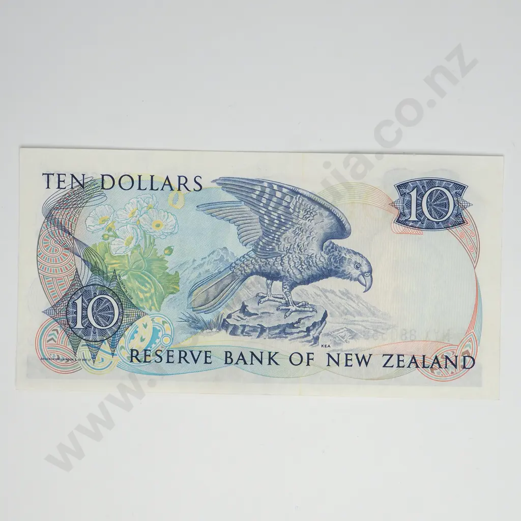 BRASH LAST PREFIX 10 DOLLARS BANKNOTE ND(1989-92) P.172c UNCIRCULATED CV$100 Image 1++