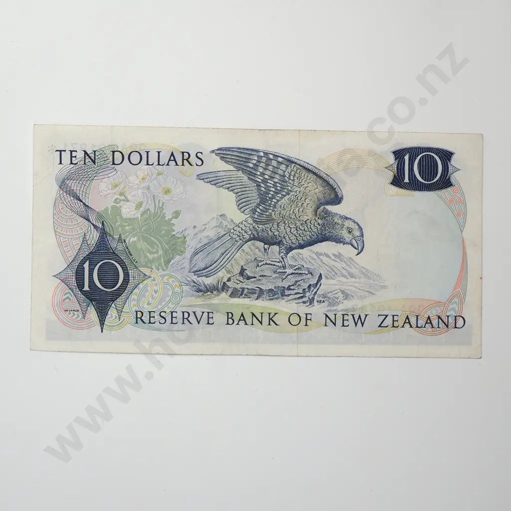 WILKS STAR NOTE 10 DOLLARS BANKNOTE ND(1968-75) P.166b FINE CV$150 Image 1++