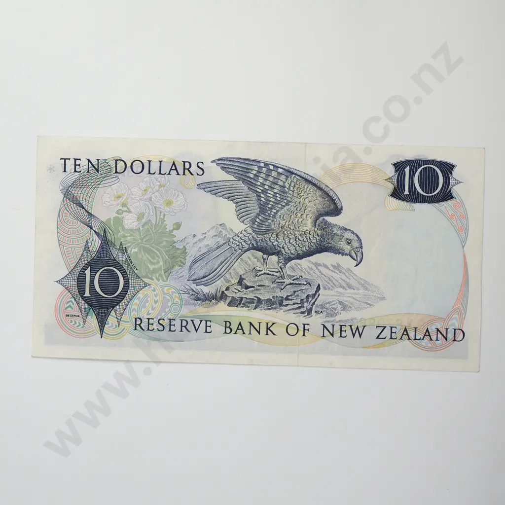 WILKS STAR NOTE 10 DOLLARS BANKNOTE ND(1968-75) P.166b Good VERY FINE CV$300 Image 1++