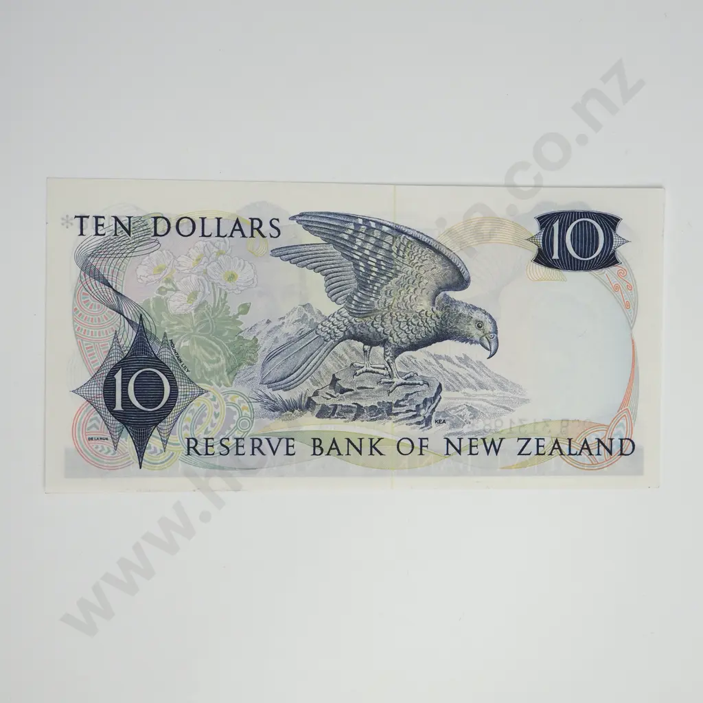 KNIGHT 99B STAR NOTE 10 DOLLARS BANKNOTE ND(1975-77) P.166c UNCIRCULATED CV$600 Image 1++