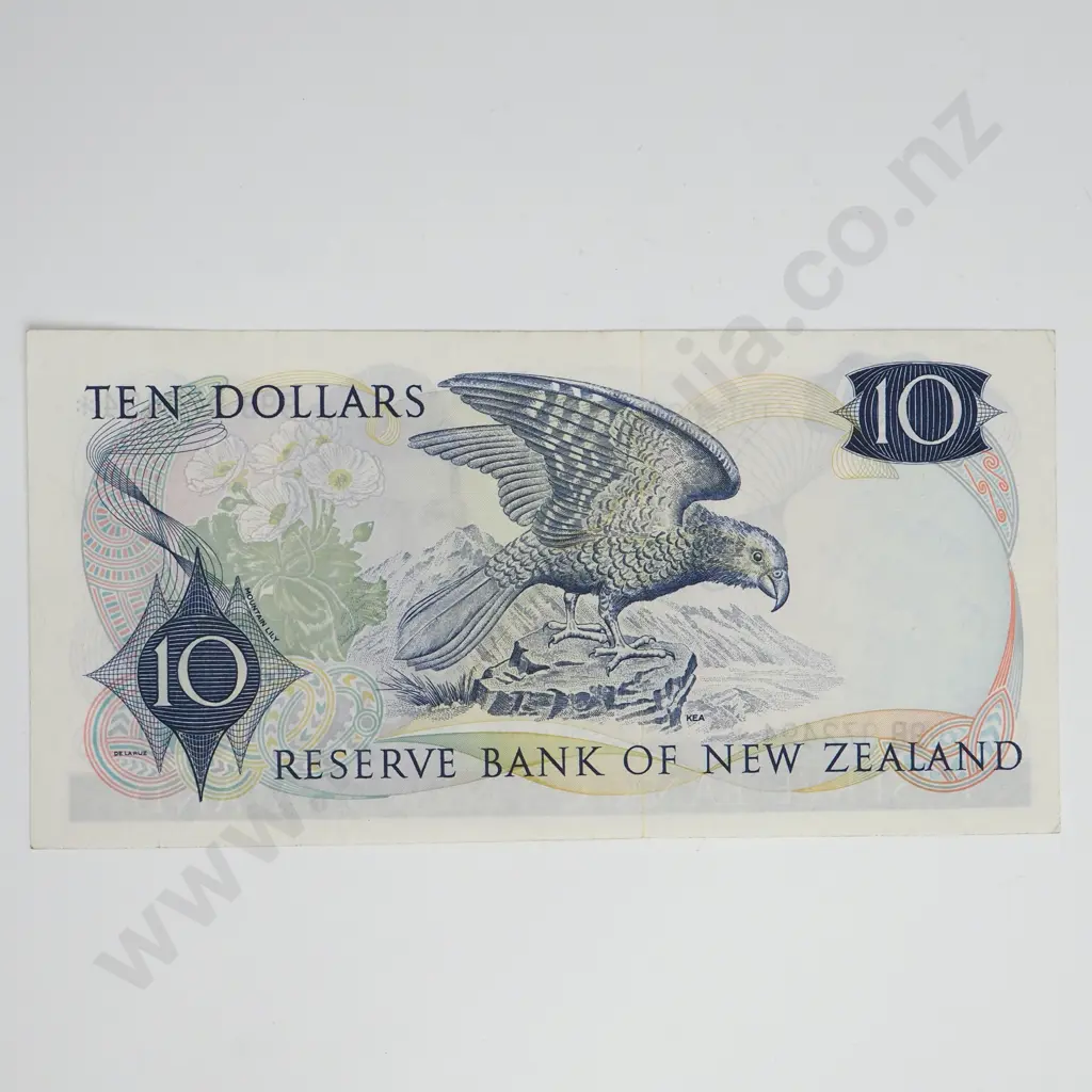 KNIGHT 99B STAR NOTE 10 DOLLARS BANKNOTE ND(1975-77) P.166c VERY FINE CV$100 Image 1++
