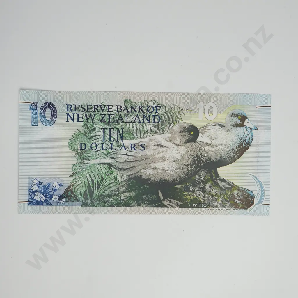 BRASH ZZ REPLACEMENT 10 DOLLARS BANKNOTE ND(1993) P.178a UNCIRCULATED CV$300 Image 1++