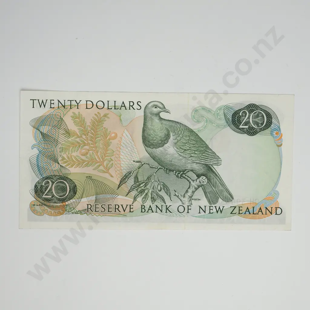 WILKS 20 DOLLARS BANKNOTE ND(1968-75) P.167b EXTREMELY FINE CV$175 Image 1++