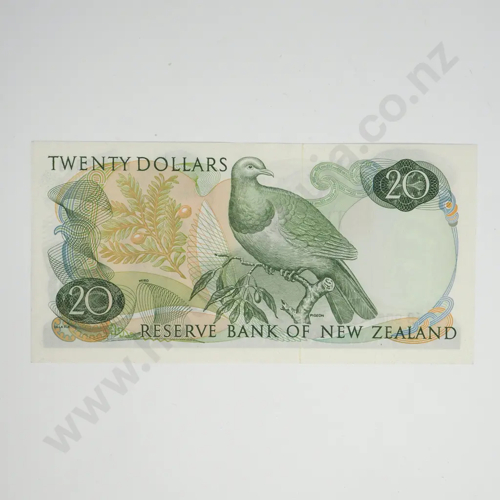 KNIGHT 20 DOLLARS BANKNOTE ND(1975-77) P.167c Almost UNCIRCULATED CV$350 Image 1++