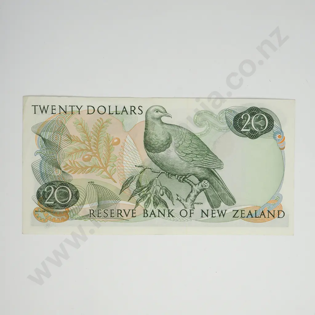 HARDIE TYPE I 20 DOLLARS BANKNOTE ND(1977-81) P.167d Almost UNCIRCULATED CV$175 Image 1++