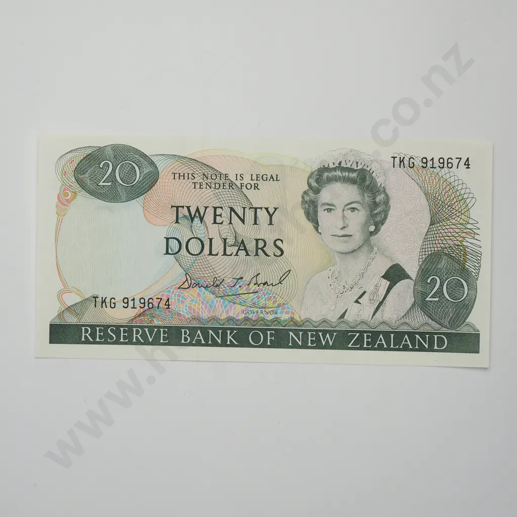 BRASH TYPE I 20 DOLLARS BANKNOTE ND(1989-91) P.173b UNCIRCULATED CV$140 Image 1++