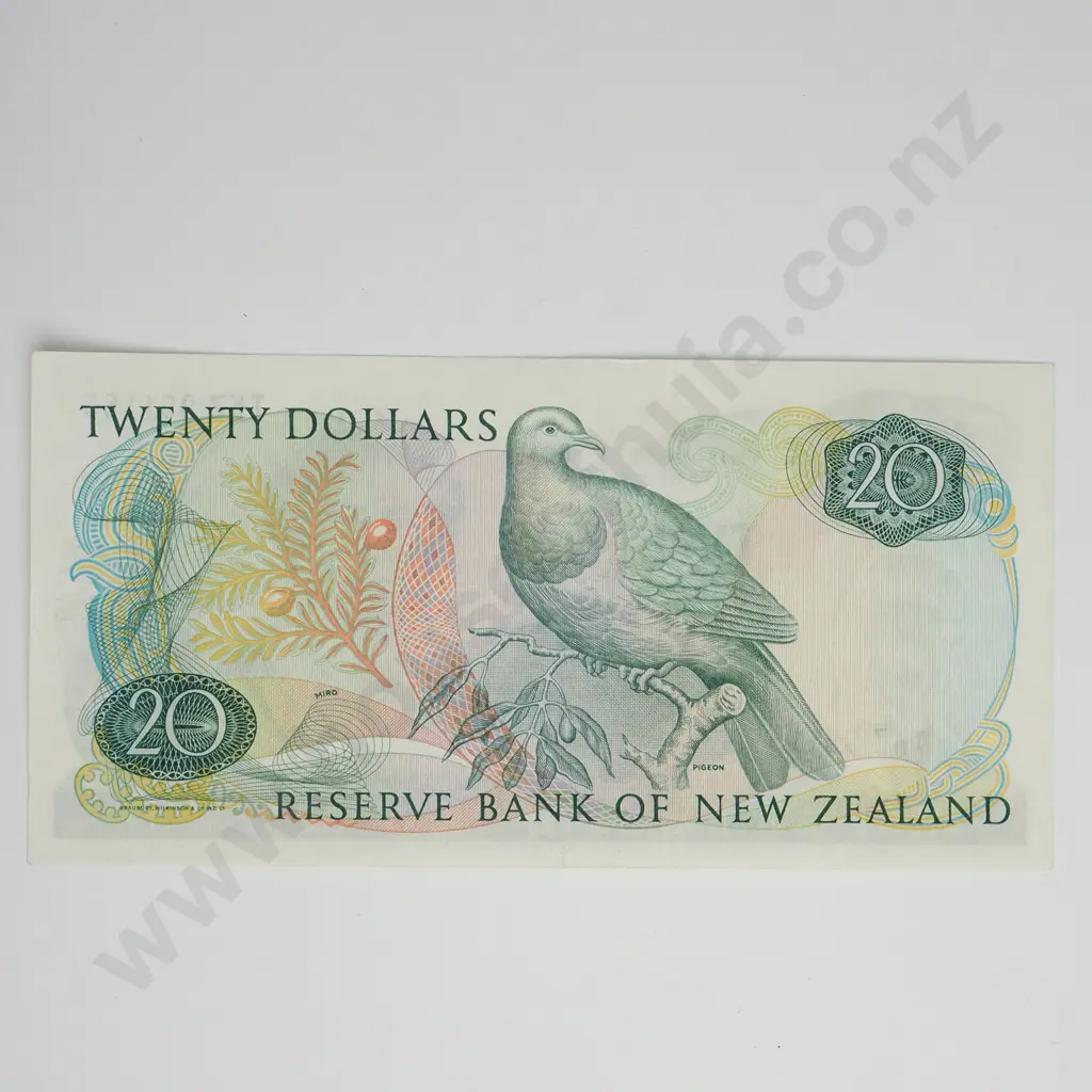BRASH TYPE I LAST PREFIX 20 DOLLARS BANKNOTE ND(1989-91) P.173c aUNC CV$450 Image 1++