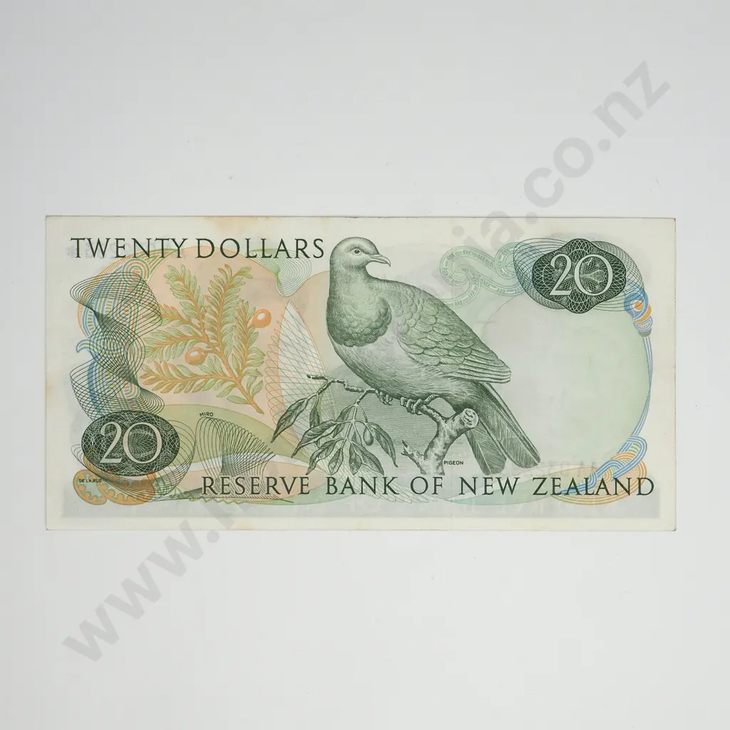 WILKS AA STAR NOTE 20 DOLLARS BANKNOTE ND(1968-75) P.167b VERY FINE CV$700 Image 1++