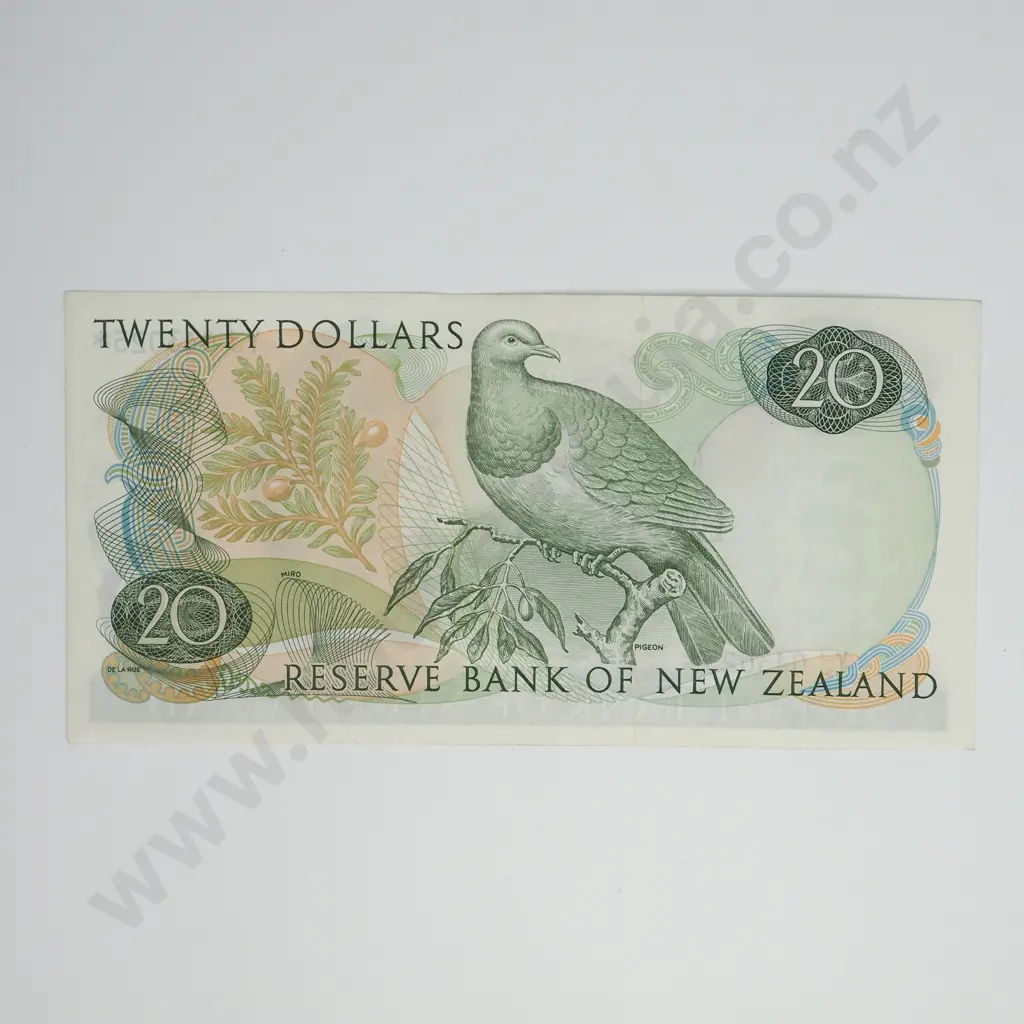WILKS STAR NOTE 20 DOLLARS BANKNOTE ND(1968-75) P.167b UNCIRCULATED CV$1500 Image 1++