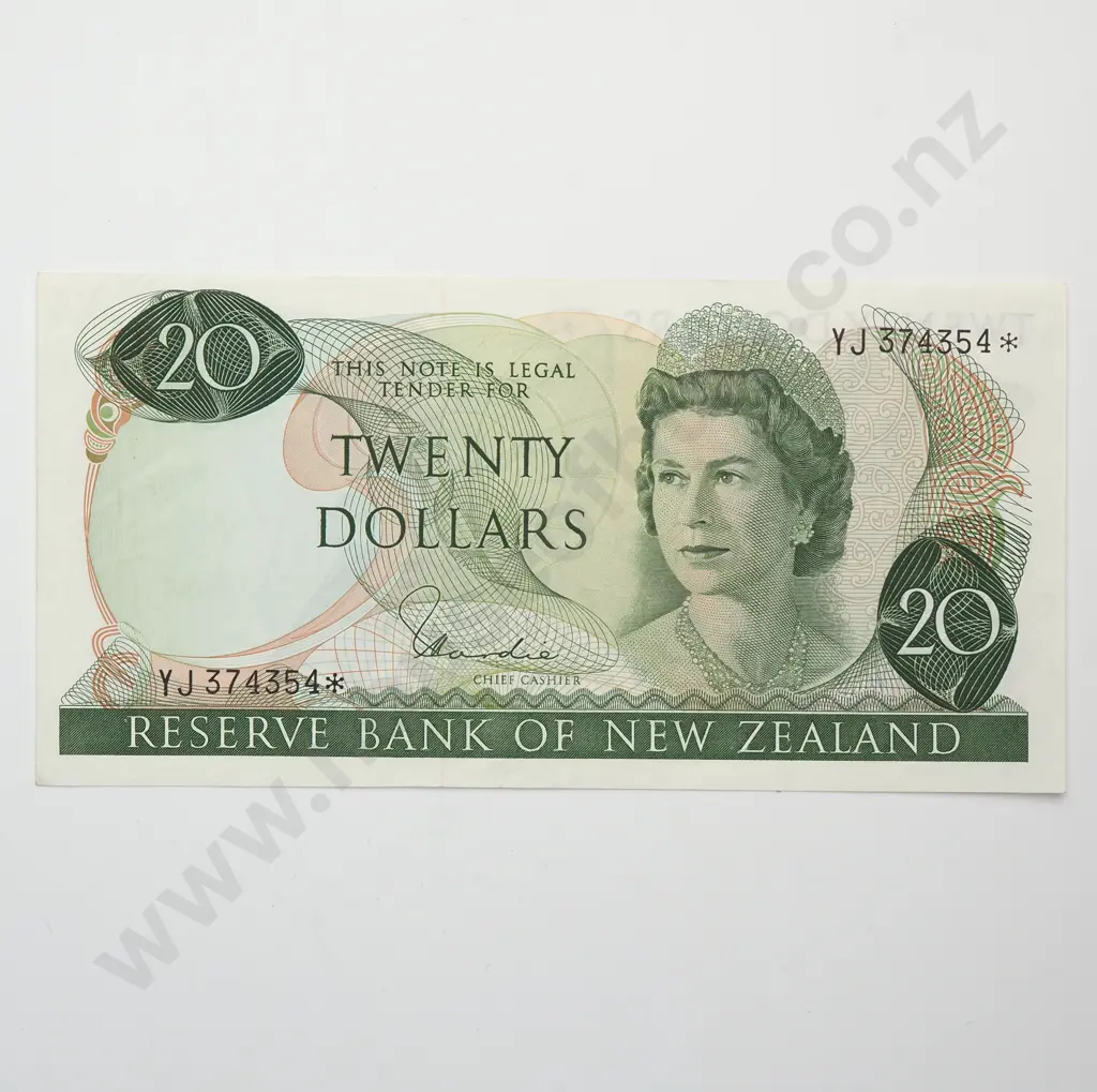 HARDIE STAR NOTE 20 DOLLARS BANKNOTE aUNC Image 1++