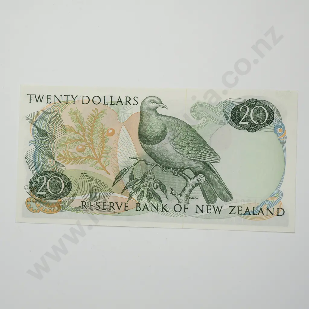 HARDIE YJ STAR NOTE 20 DOLLARS BANKNOTE ND(1977-81) P.167d UNCIRCULATED CV$220 Image 1++