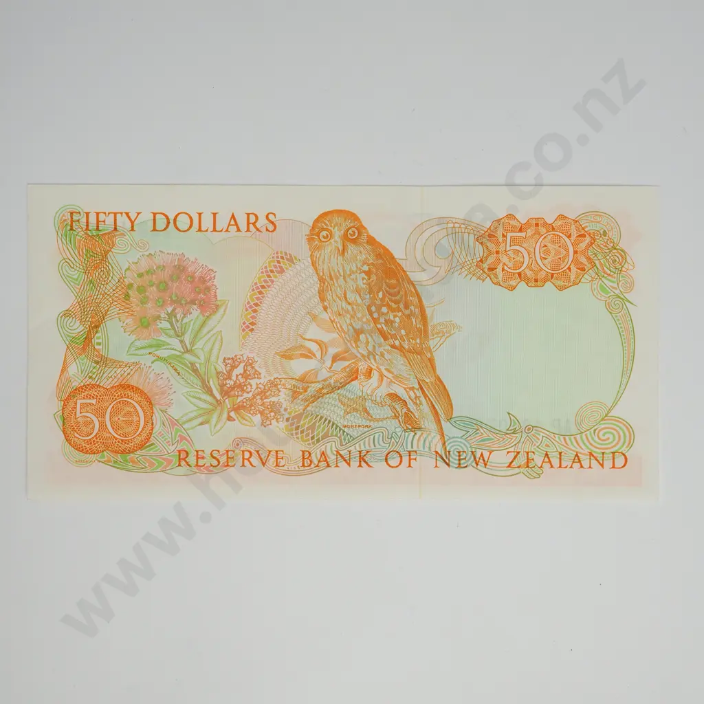 HARDIE 50 DOLLARS BANKNOTE ND(1983-85) P.174a UNCIRCULATED CV$700 Image 1++