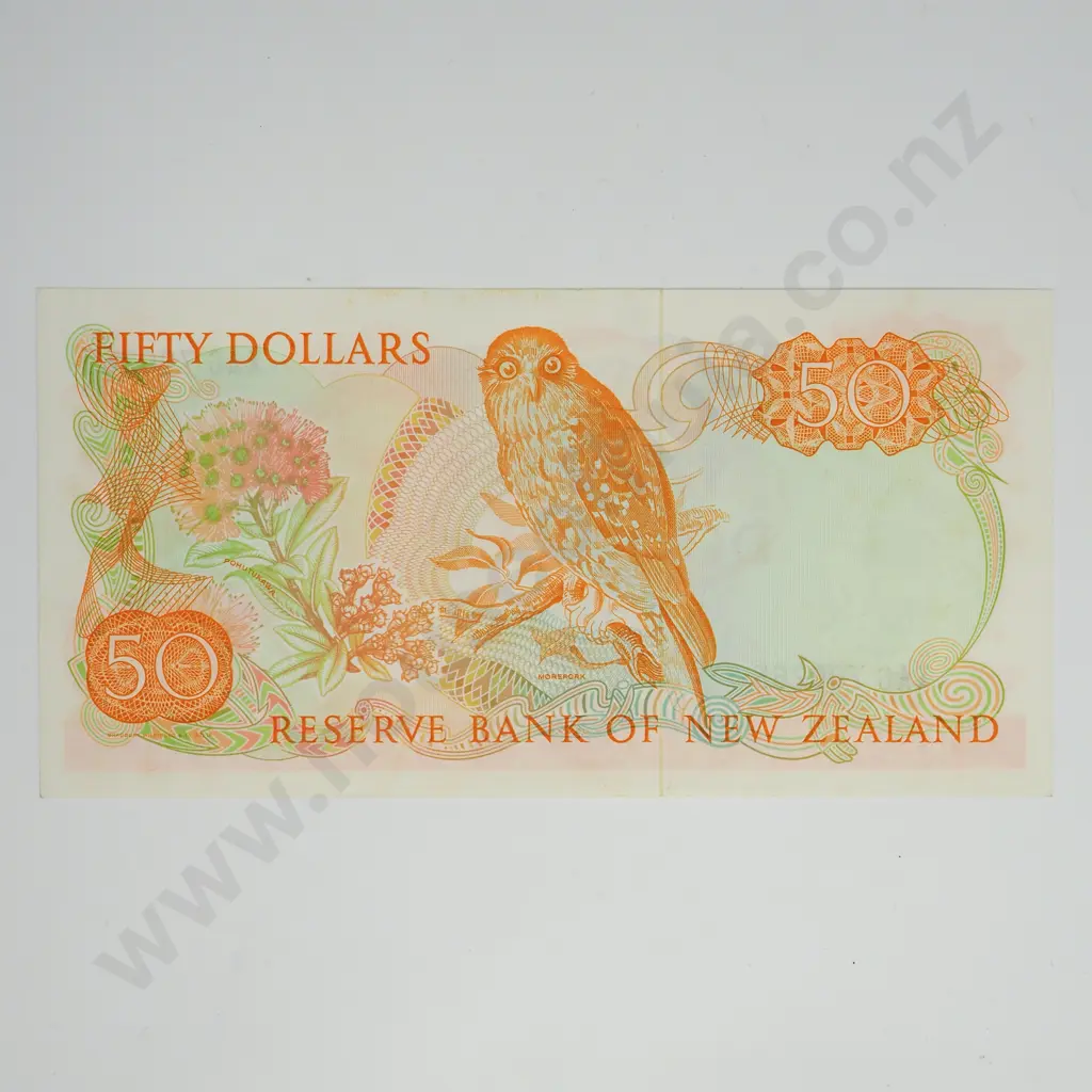 HARDIE 50 DOLLARS BANKNOTE ND(1983-85) P.174a UNCIRCULATED CV$700 Image 1++