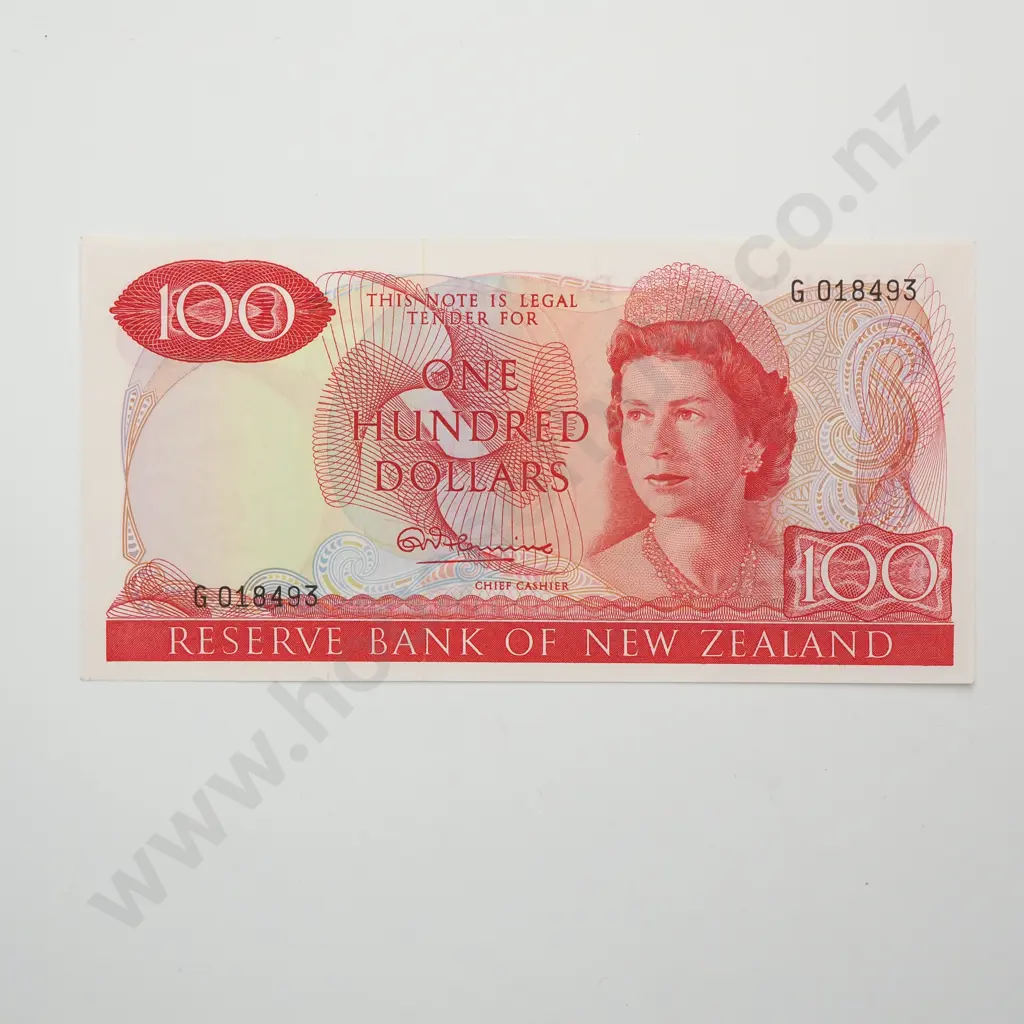 FLEMING HUNDRED DOLLAR BANKNOTE UNCIRCULATED Image 1++