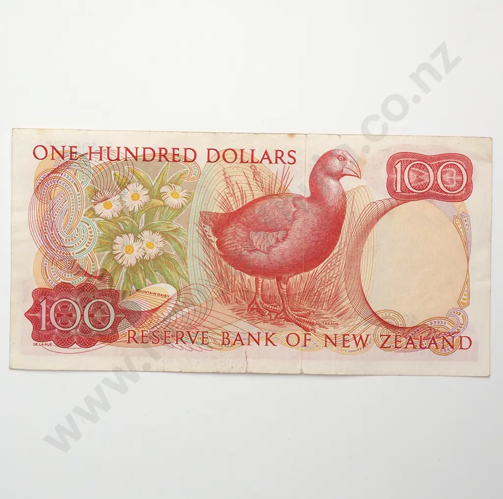 100 DOLLARS, KNIGHT SIGNATURE, PREFIX G, FINE ( TEAR IN BOTTOM EDGE ) Image 1++