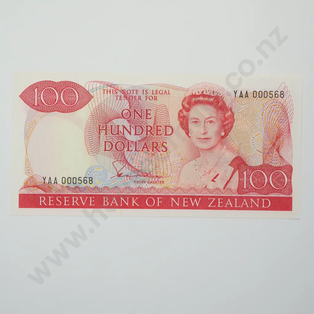 HARDIE 100 DOLLARS BANKNOTE ND(1981-85) P.175a UNCIRCULATED CV$1100 Image 1++