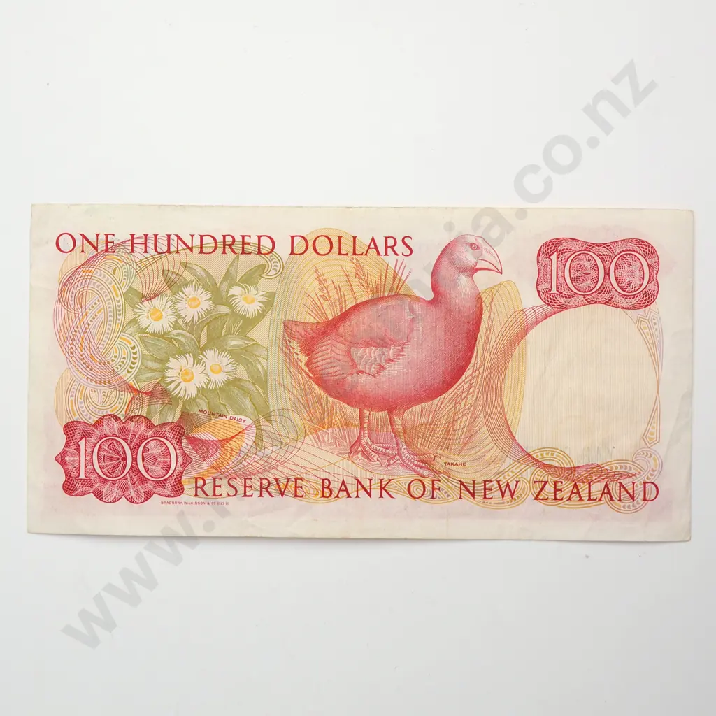 100 DOLLARS, RUSSELL SIGNATURE, PREFIX YAB, FINE Image 1++