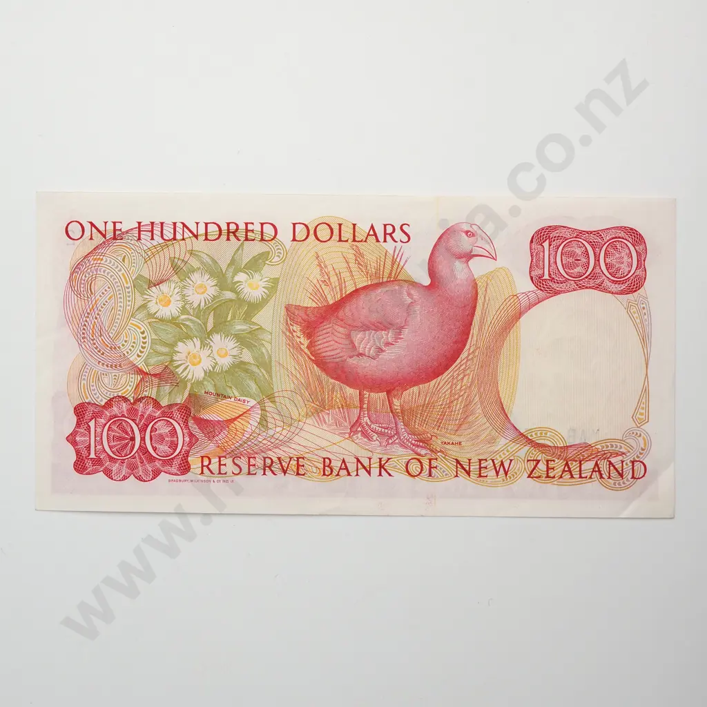 100 DOLLARS, RUSSELL SIGNATURE, PREFIX YAB, EXTREMELY FINE Image 1++
