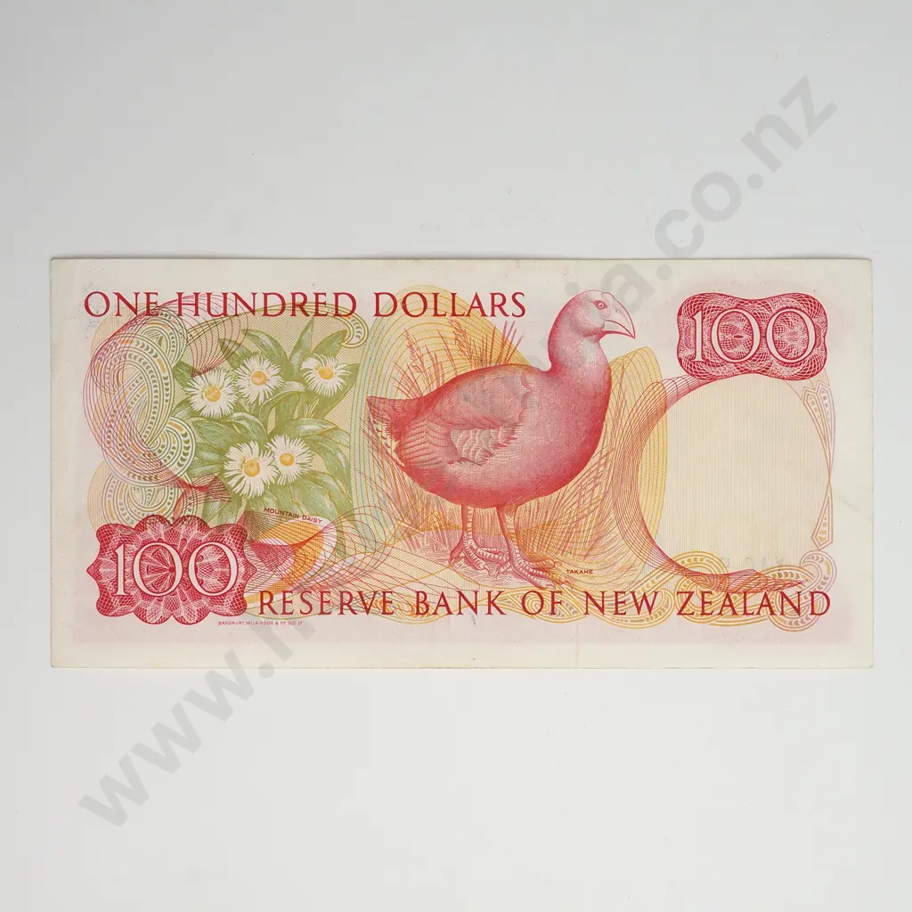 100 DOLLARS, RUSSELL SIGNATURE, PREFIX YAC, EXTREMELY FINE Image 1++