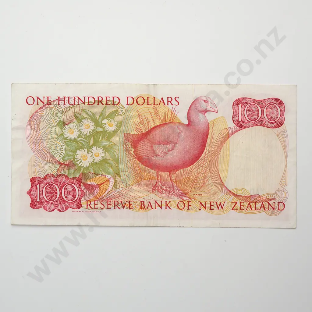 100 DOLLARS, RUSSELL SIGNATURE, PREFIX YAC, FINE ( TEAR AT THE TOP ) Image 1++