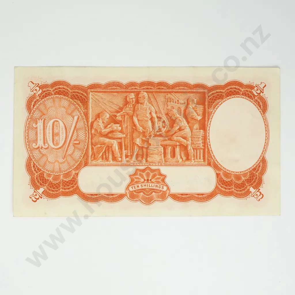 AUSTRALIA 10 shillings, 1942, G.VF Image 1++