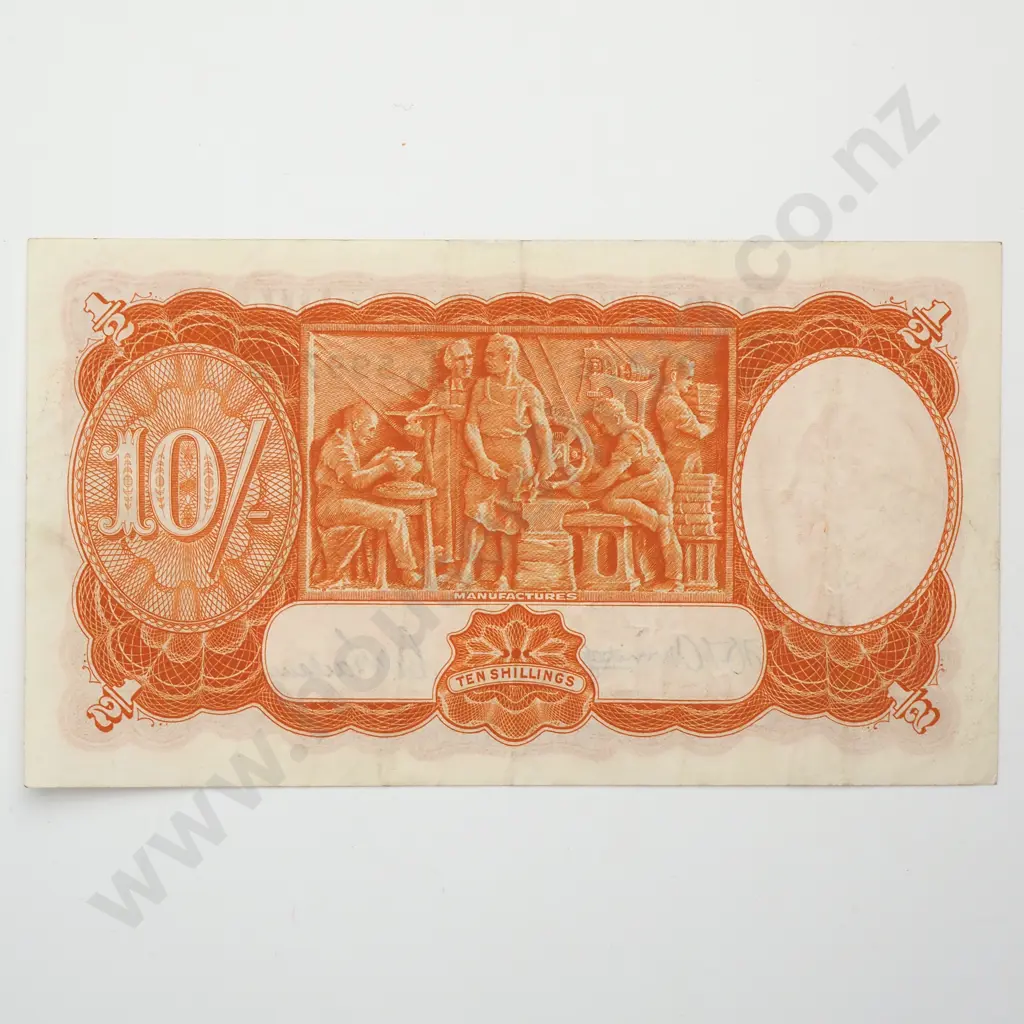 AUSTRALIA Armitage Macfarlane 10 shillings, AUNC Image 1++